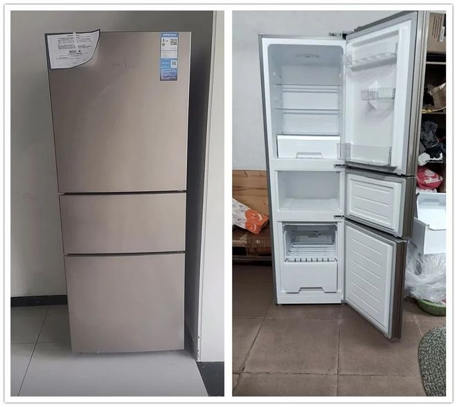 13L大容量才593元刚需闭眼可入！k8凯发国际高性价比的三开门冰箱2(图2)